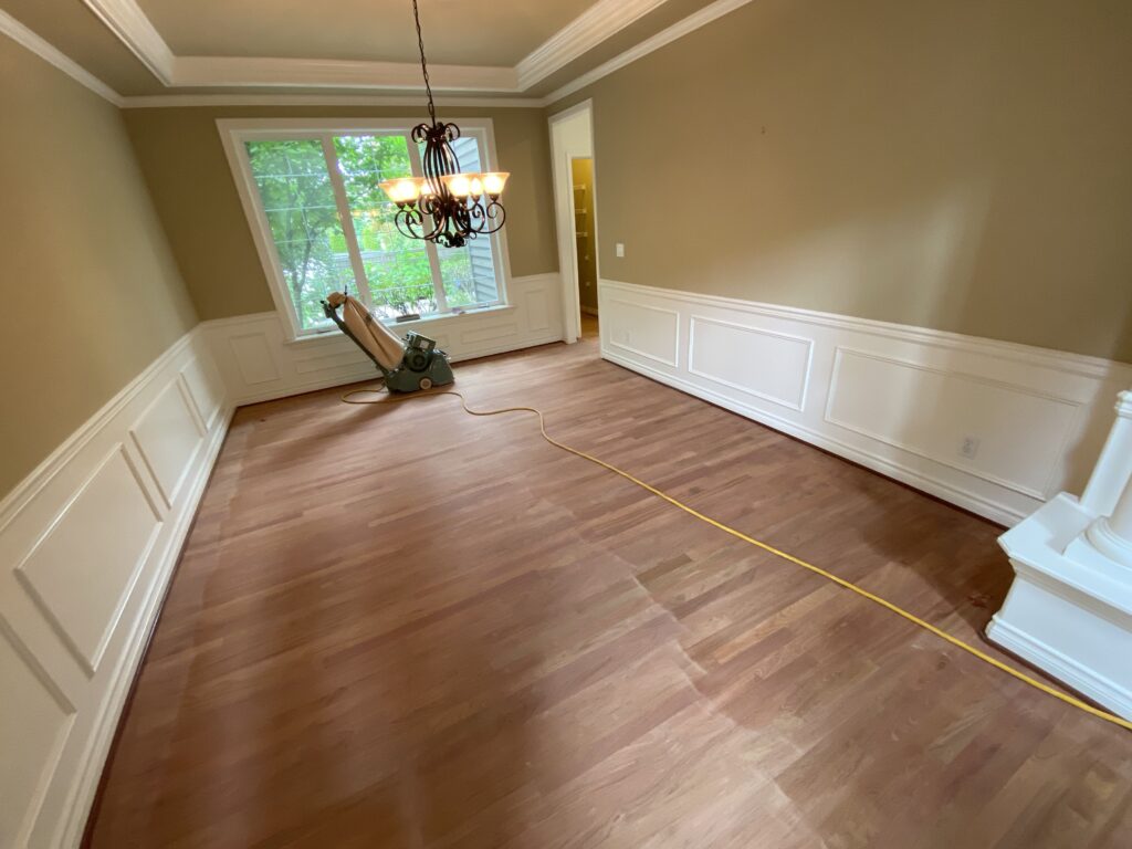 Brazilian cherry hardwood floor LUKS Construction Seattle, Bellevue, Redmond, Mercer Island, Sammamish, Issaquah
