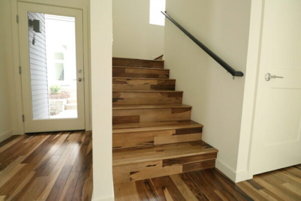 Hardwood floor installation in Great Seattle area LUKS CONSTRUCTION