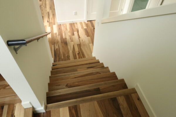 Hardwood floor installation in Great Seattle area LUKS CONSTRUCTION