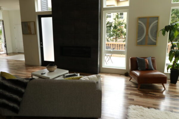 Hardwood floor installation in Great Seattle area LUKS CONSTRUCTION