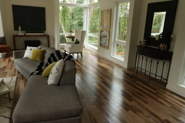 Hardwood floor installation in Great Seattle area LUKS CONSTRUCTION