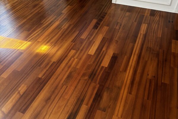 Tatajuba hardwood refinishing in Redmond WA