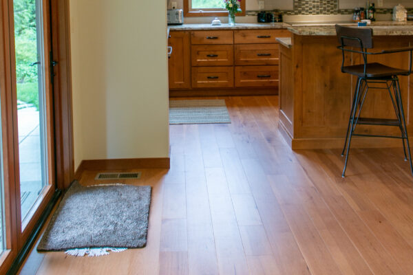 Engineered Hardwood Floors installation by LUKS Construction Redmond